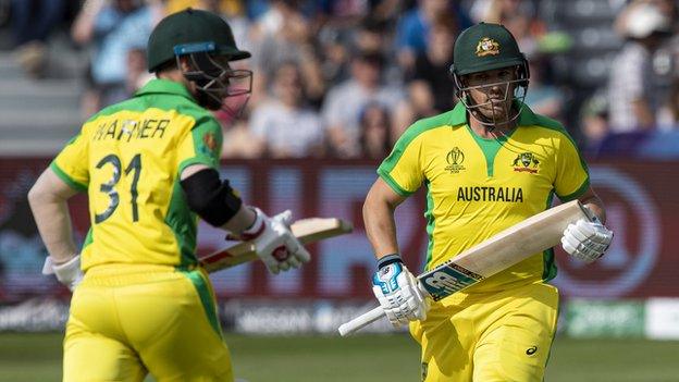 David Warner and Aaron Finch