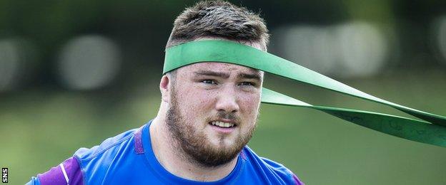 Scotland prop Zander Fagerson