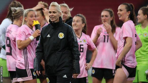 Scotland head coach Shelley Kerr