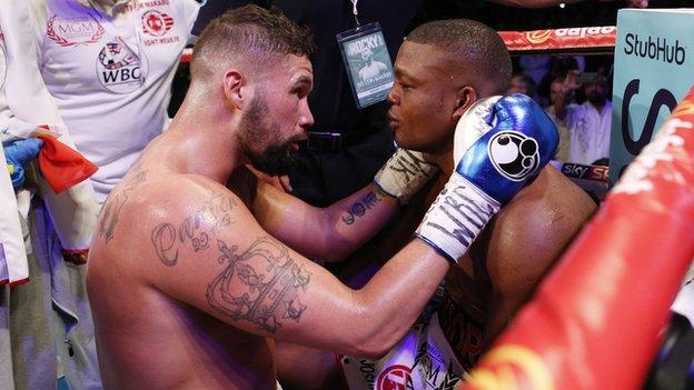 Tony Bellew and Ilunga Makabu