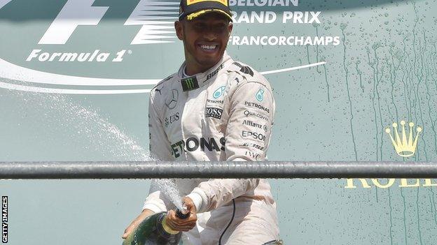 Mercedes F1 driver Lewis Hamilton