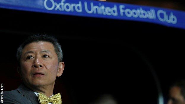 Oxford United owner Sumrith Thanakarnjanasuth