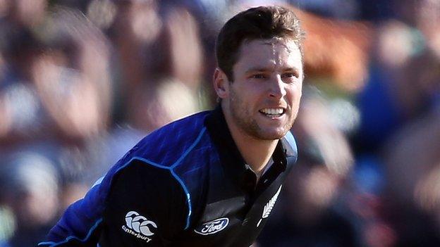 New Zealand international fast bowler Matt Henry