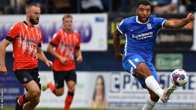 Former Watford striker Troy Deeney had only played once at Kenilworth Road before, with Walsall in March 2008