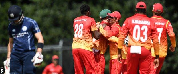 Zimbabwe celebrate