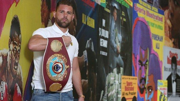 Saunders has a win over Chris Enbank Jr on his record