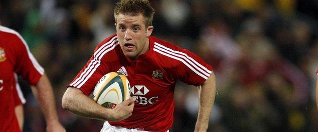 Luke Fitzgerald won one cap for the British & Irish Lions against South Africa in 2009