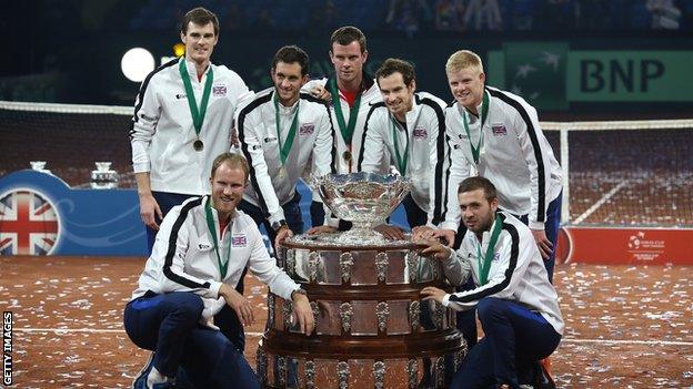 GB Davis Cup winners in 2015