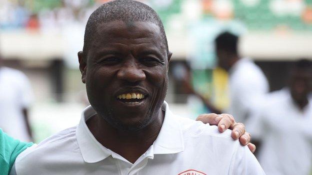 Nigeria coach Salisu Yusuf