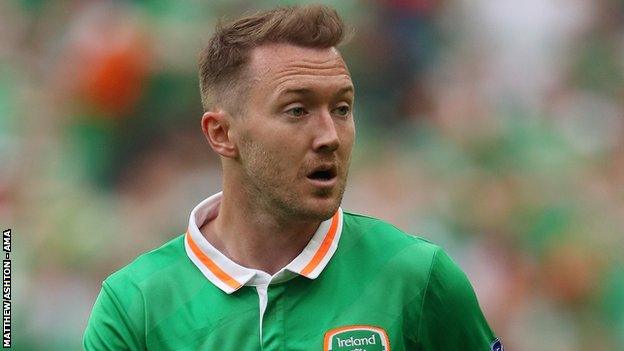 Scots-born Aiden McGeady made more than 90 appearances for the Republic of Ireland