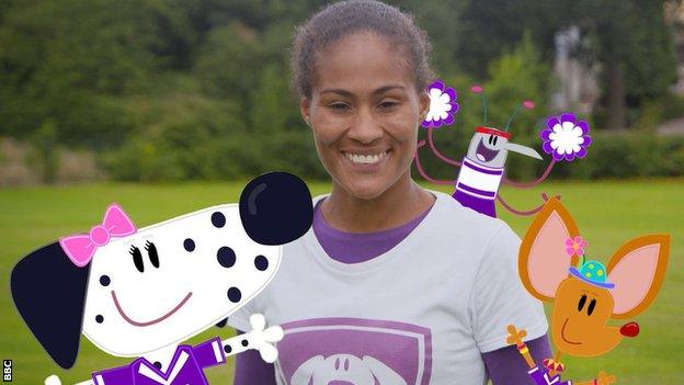 Rachel Yankey on Footy Pups