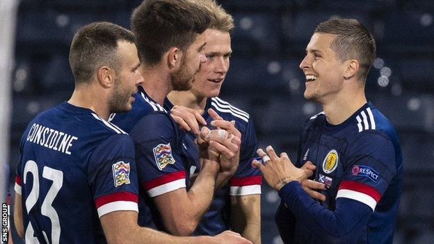 Scotland beat Slovakia on Sunday at Hampden