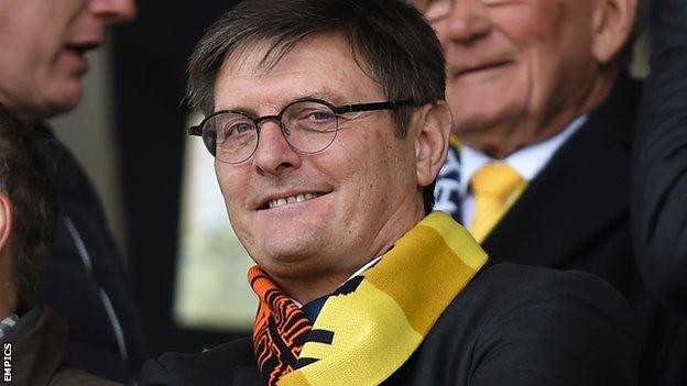 Oxford United chairman Darryl Eales