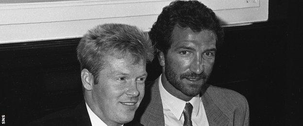 Maurice Johnston and Graeme Souness