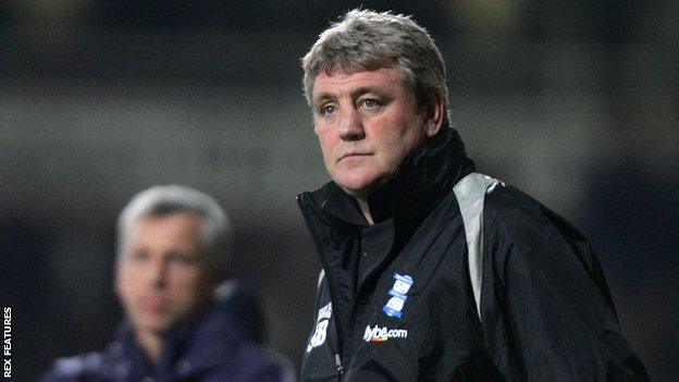 Steve Bruce Birmingham City manager