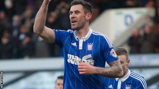 Daryl Murphy levels for Ipswich