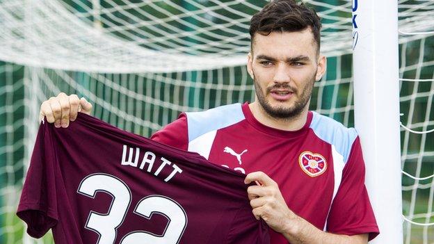 Striker Tony Watt