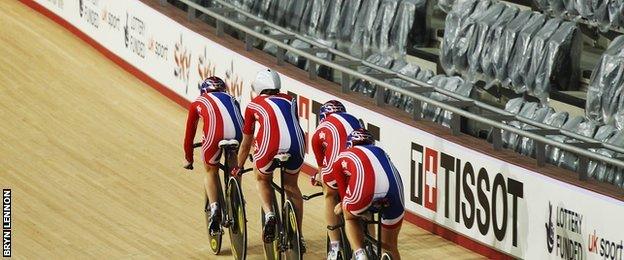 London's Olympic velodrome