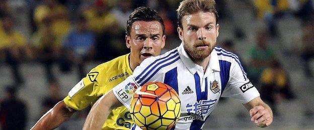 Real Sociedad midfielder Asier Illarramendi