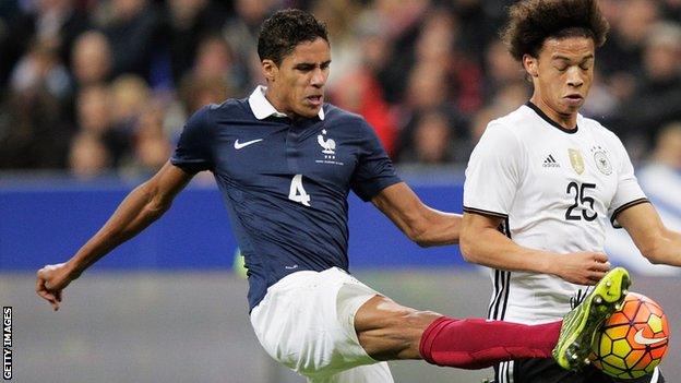 France's Raphael Varane ruled out of Euro 2016