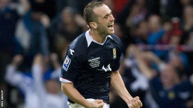 James McFadden won 48 caps for Scotland