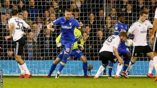 Kevin McDonald deflects in Fulham's opening goal