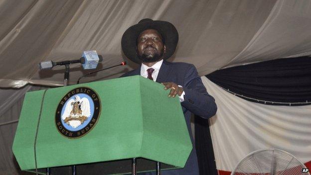 South Sudan President Salva Kiir