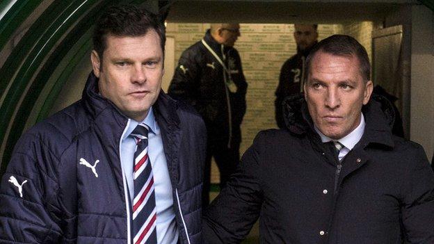 Graeme Murty and Brendan Rodgers