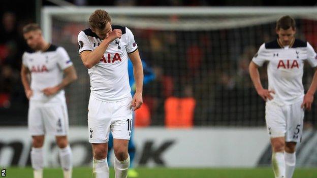 Tottenham lose to Gent