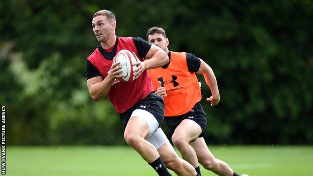 George North has scored 36 tries in 83 Tests for Wales