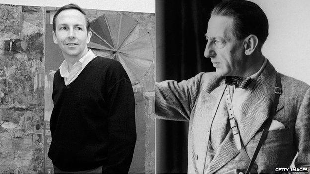 Robert Rauschenberg and Paul Nash