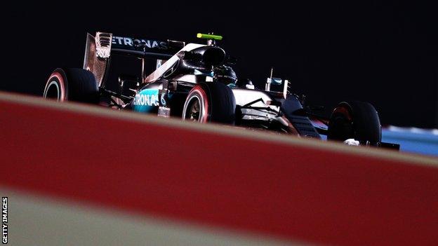 Mercedes F1 driver Nico Rosberg