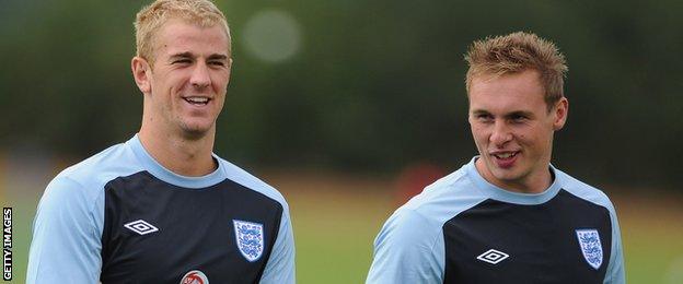 Joe Hart and David Stockdale