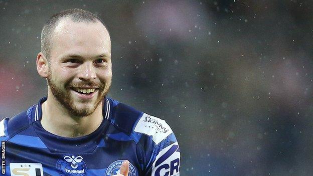 Wigan's Liam Marshall