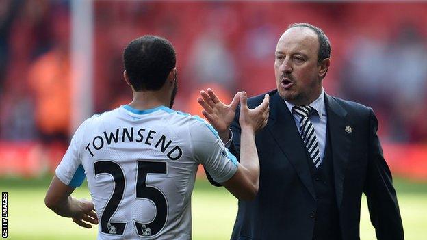 Andros Townsend and Rafael Benitez