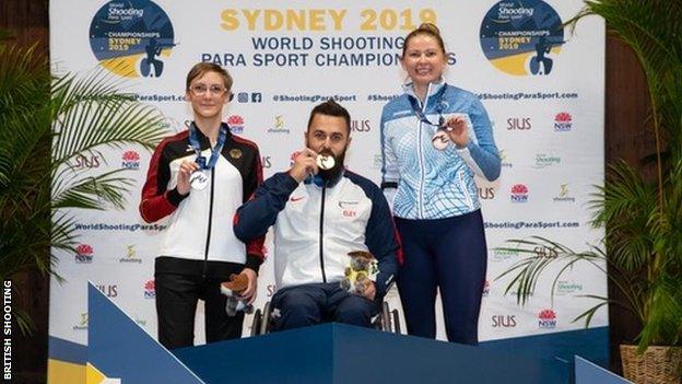 British para-shooter Matt Skelhon