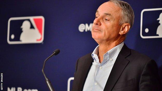 MLB commissioner Rob Manfred