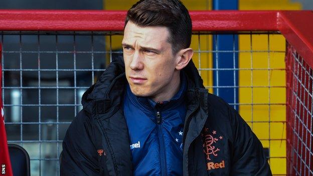 Rangers midfielder Ryan Jack