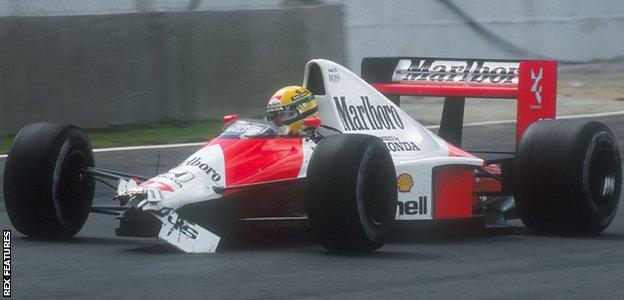 Ayrton Senna, Interlagos, 1990