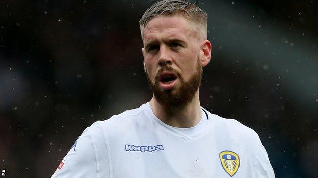 Pontus Jansson in action for Leeds