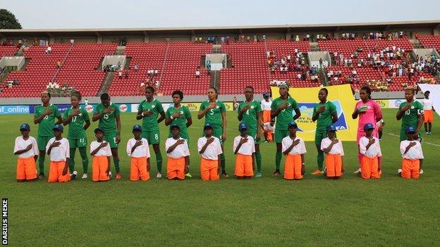 African women's champions Nigeria