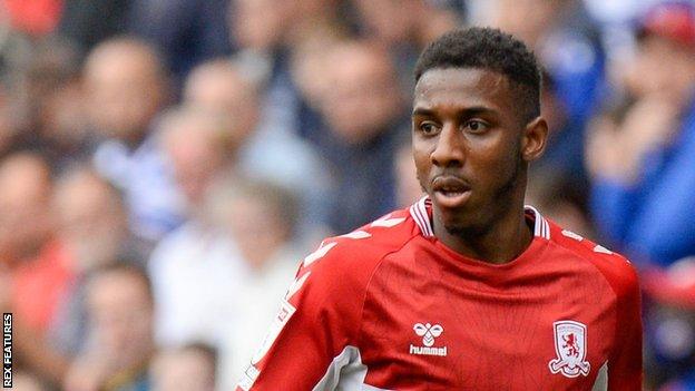 Isaiah Jones has played in 15 of Middlesbrough's 17 Championship fixtures so far this season