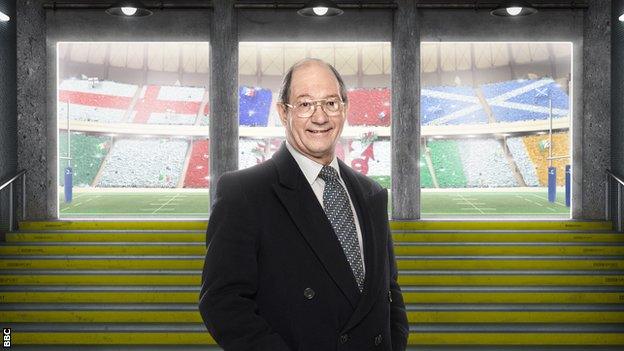BBC commentator Ian Robertson