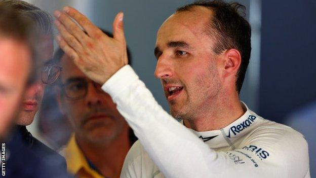 Robert Kubica of Williams