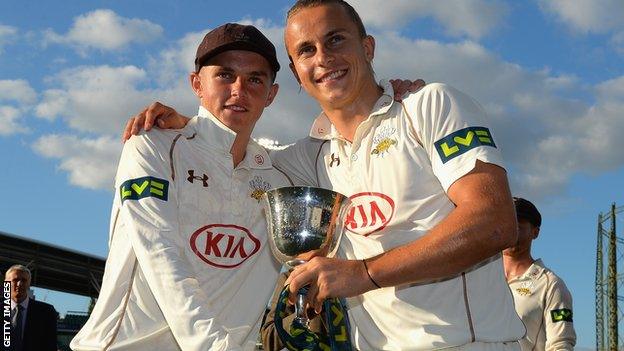Sam and Tom Curran