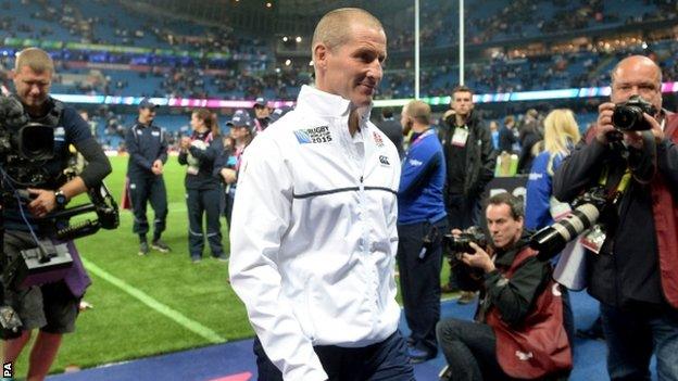 England coach Stuart Lancaster