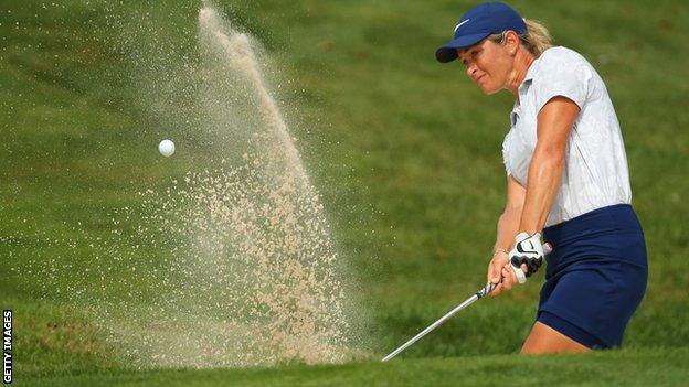 Suzann Pettersen at the Dow Great Lakes Invitational