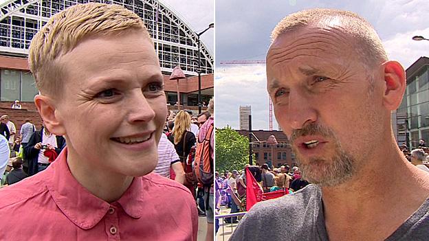 Maxine Peake and Christopher Eccleston