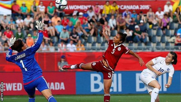Karen Carney's header against Mexico