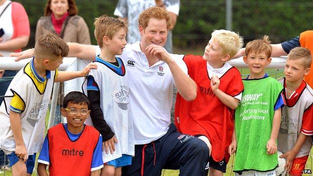 Prince Harry at Inspire Suffolk